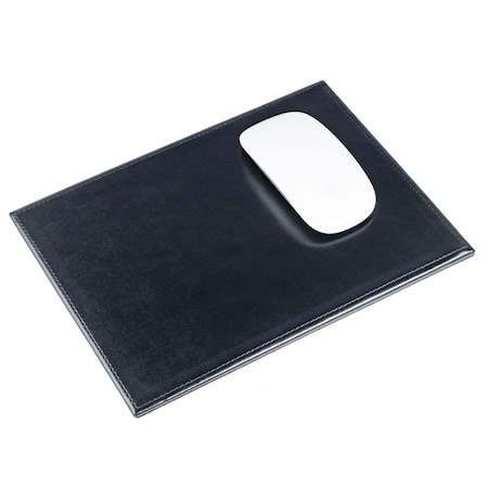 Dacasso Black Bonded Rectangular Leather Mouse Pad AG-1414
